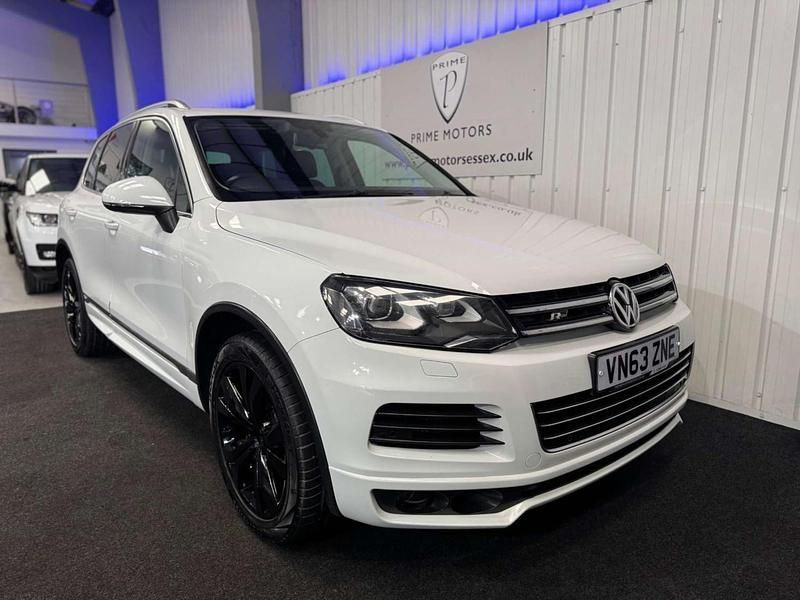 Used VW Touareg R-line 245 HP (180 kW) 2013 White SUV