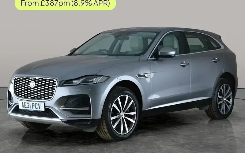 Usado Jaguar F-Pace SE 204 HP (150 kW) 2020 Cinzento SUV