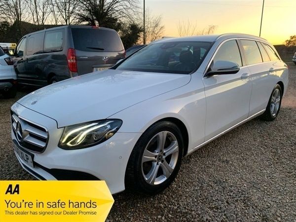 White Used 2017 Mercedes E200 SE Estate | £12,695 (Fair price) - Image 1/1