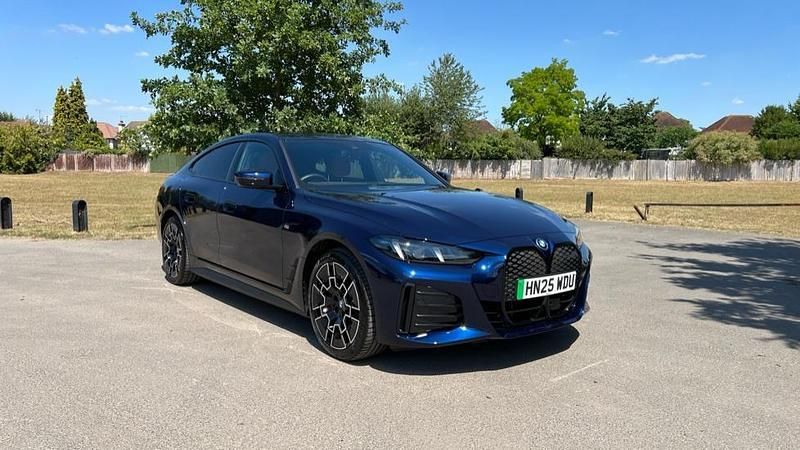 Blue Used 2025 BMW i4 M Sport Sedan | £46,995 (Good price) - Image 1/4