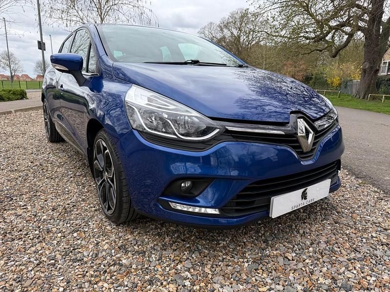 Used Renault Clio IV Iconic 90 HP (66 kW) 2018 Blue Hatchback