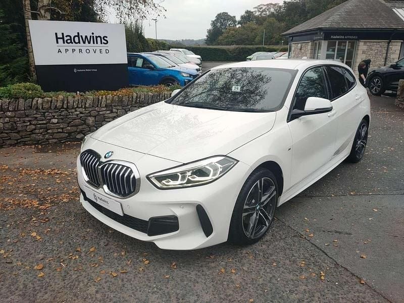 White Used 2021 BMW 118 M Sport Hatchback | £18,495 (Fair price) - Image 1/4