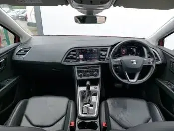 Used Seat Leon XCELLENCE Lux 150 HP (110 kW) 2019 Red Hatchback