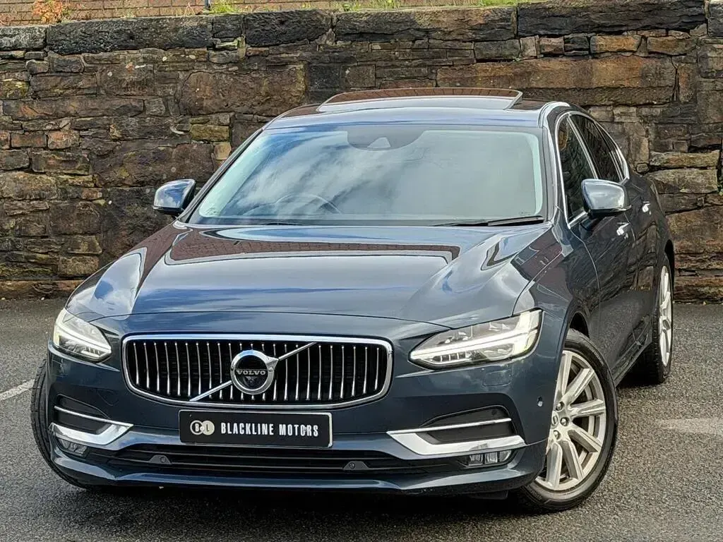 Used Volvo S90 Inscription 235 HP (172 kW) 2018 Blue Sedan