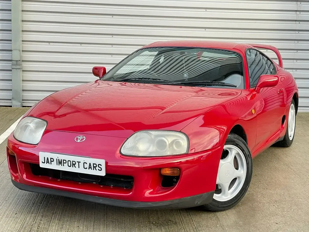 Used Toyota Supra 1996 Red Coupe