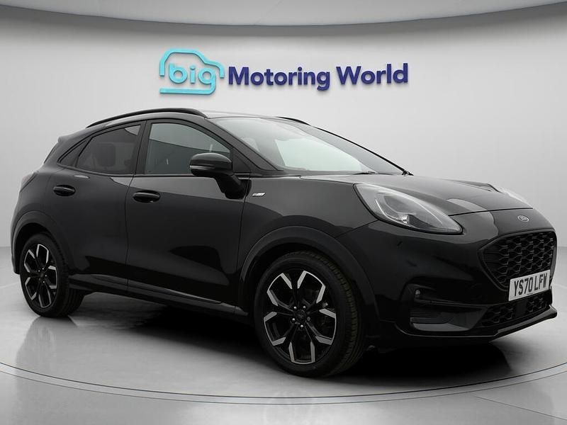 Black Used 2020 Ford Puma Gen-E ST-Line X Hatchback | £12,100 (Fair price) - Image 1/4