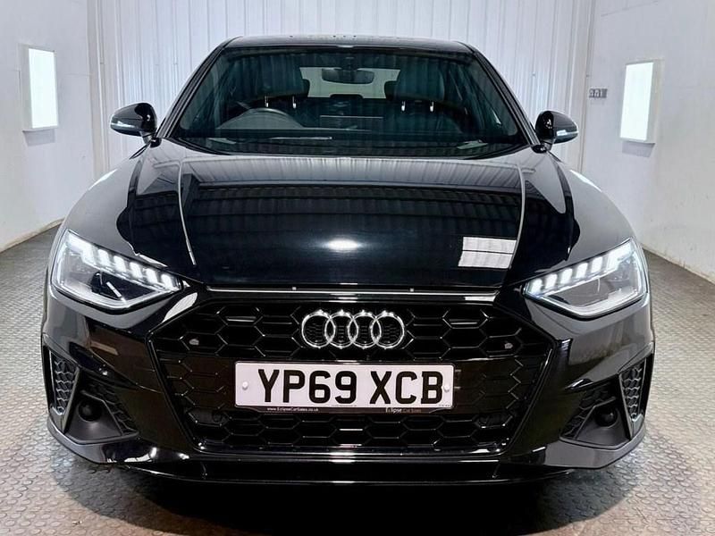 Used Audi A4 Black Edition 150 HP (110 kW) 2019 Black Sedan