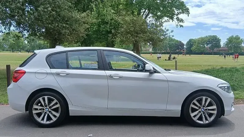 Used BMW 116 Sport Line 2016 White Hatchback
