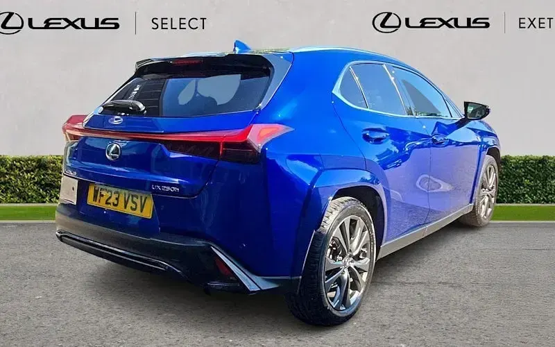 Used Lexus UX Sport Line 184 HP (135 kW) 2022 Azure blue SUV
