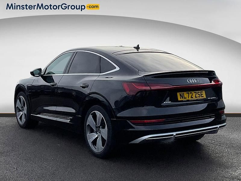 Usado Audi e-tron S-Line 300 kW (408 HP) 2022 Preto SUV