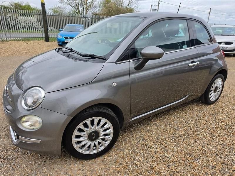 Used Fiat 500 Lounge 69 HP (50 kW) 2017 Grey Hatchback