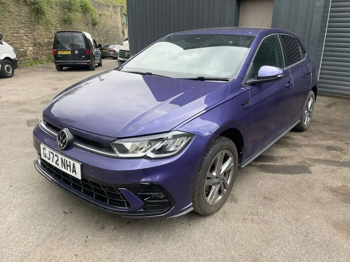 Used VW Polo R-line 2022 Mauve Hatchback