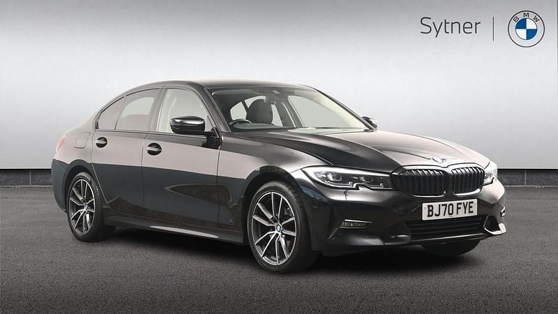 Black Used 2020 BMW 320 Sport Line Sedan | £22,000 (Fair price) - Image 1/4