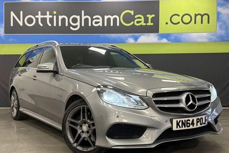 Silver Used 2014 Mercedes E250 AMG line Estate | £8,695 (Super price) - Image 1/1