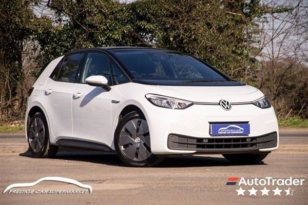 White Used 2021 VW ID.3 Pro Performance Hatchback | £13,199 (A bit pricey) - Image 1/1