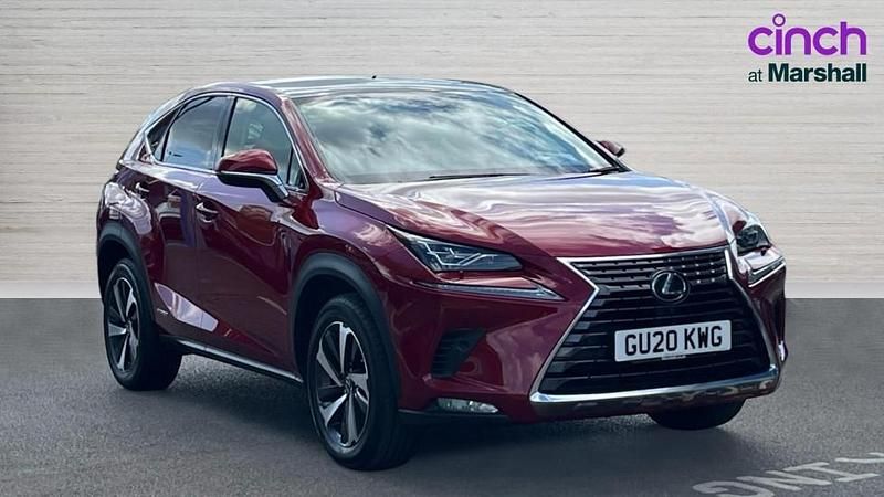 Used Lexus NX300h 197 HP (144 kW) 2020 Red SUV