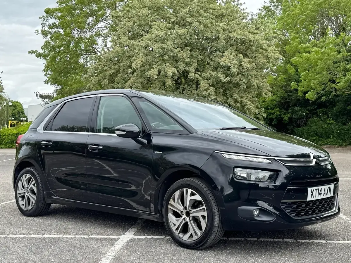 Używany Citroën C4 Picasso Exclusive 115 KM (84 kW) 2014 Czarny Minivan