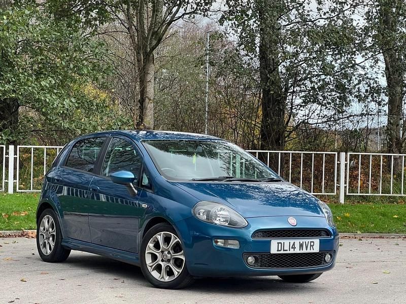 Used Fiat Punto 2014 Blue Hatchback