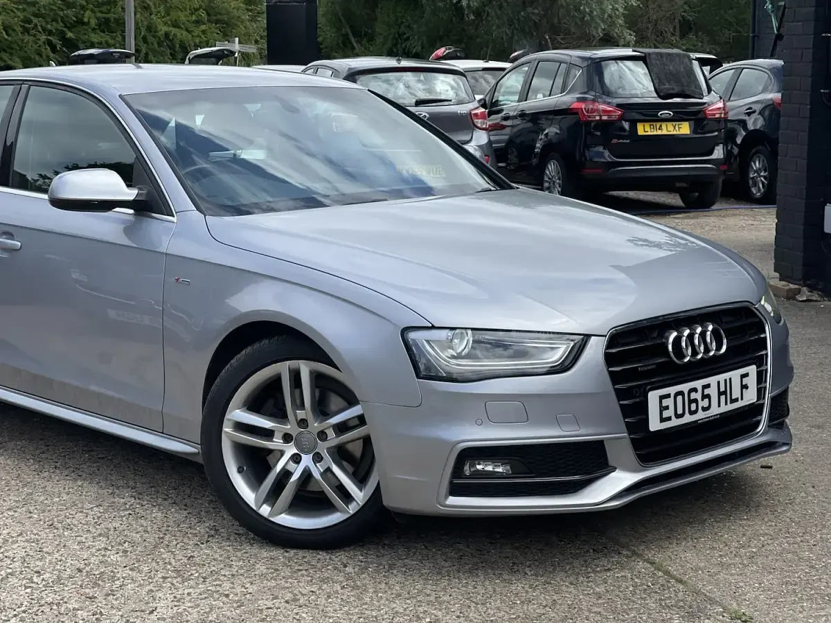 Used Audi A4 S-Line 2015 Silver Sedan