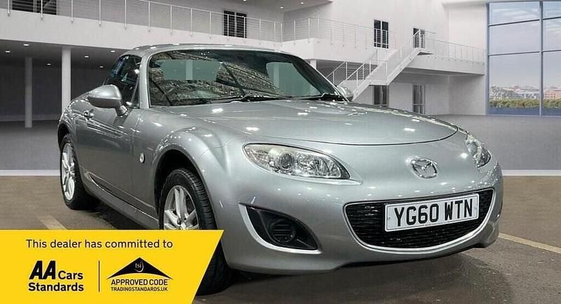 Silver Used 2010 Mazda MX5 Cabriolet | £5,495 (Fair price) - Image 1/3