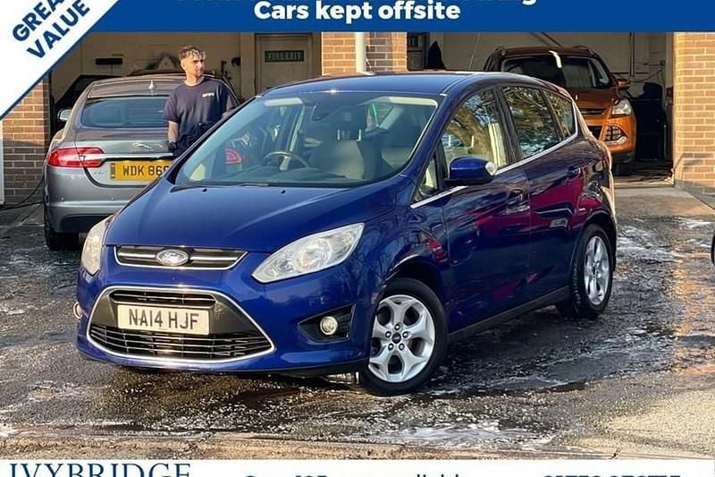 Used Ford C-MAX Zetec 105 HP (77 kW) 2014 Blue MPV