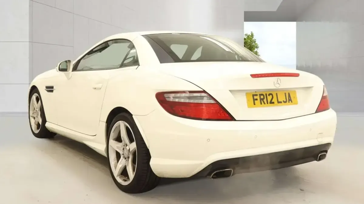 Used Mercedes SLK250 Sport Edition 2012 White Cabriolet