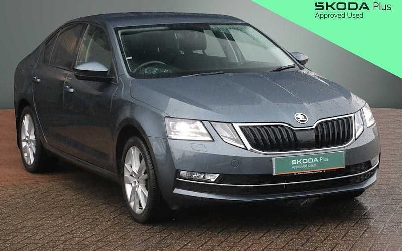 Used Skoda Octavia SE L 150 HP (110 kW) 2019 Quartz grey metallic Hatchback
