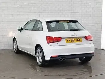 Used Audi A1 Sport 125 HP (91 kW) 2016 White Hatchback