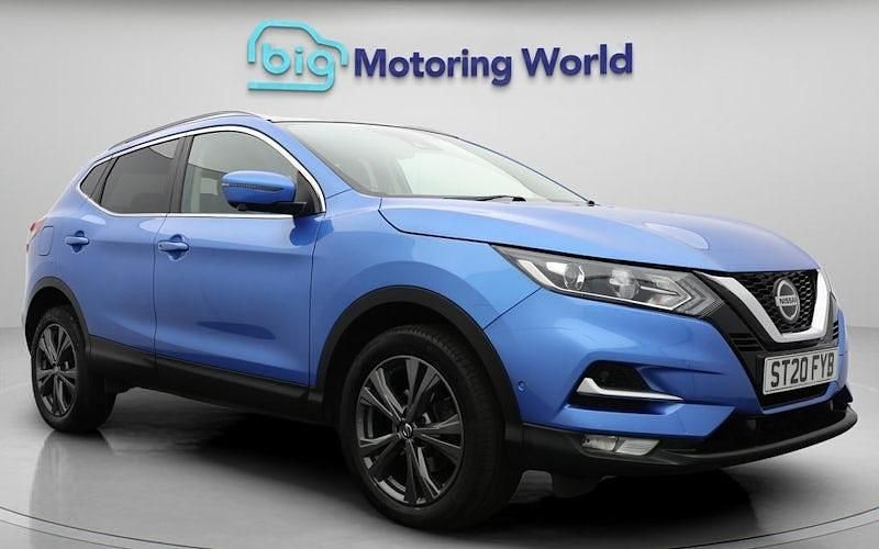 Used Nissan Qashqai N-Connecta 140 HP (102 kW) 2020 Blue SUV