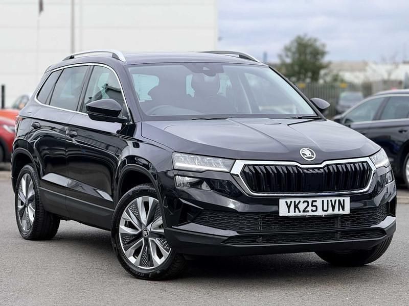 Black Used 2025 Skoda Karoq SE L SUV | £26,490 (Fair price) - Image 1/4