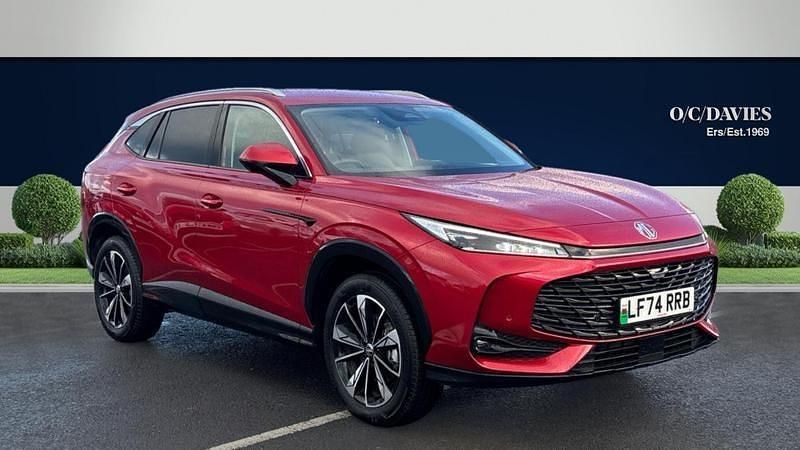 Red Used 2025 MG HS Trophy SUV | £21,295 - Image 1/4