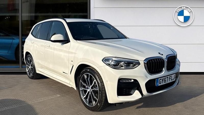 Used BMW X3 M Sport 187 HP (137 kW) 2017 White SUV