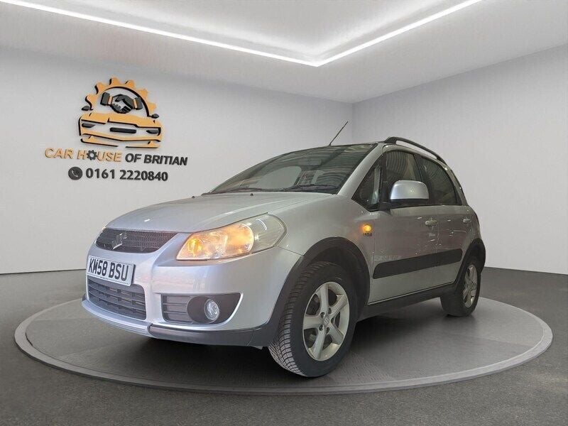 Silver Used 2008 Suzuki SX4 Hatchback | £1,999 - Image 1/4