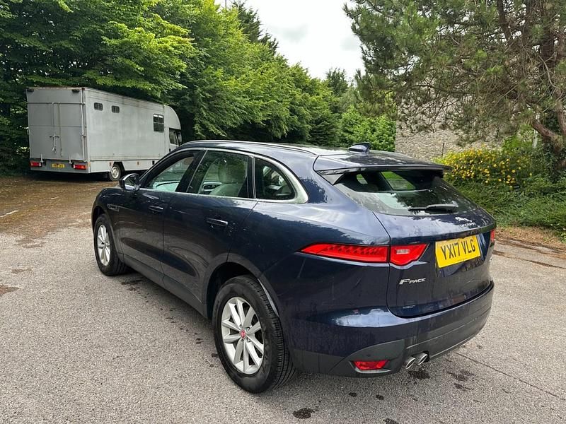 Used Jaguar F-Pace Prestige 180 HP (132 kW) 2017 Blue SUV