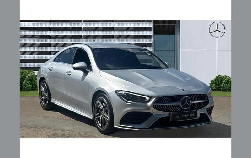 Silver Used 2021 Mercedes CLA220 AMG Line Premium Sedan | £21,925 (Fair price) - Image 1/4