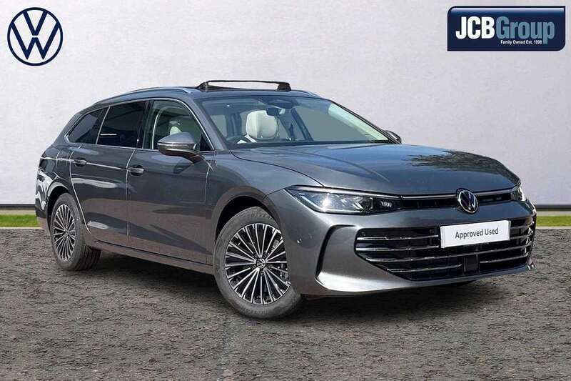 Grey New 2025 VW Passat Elegance Estate | £39,990 (Expensive) - Image 1/4