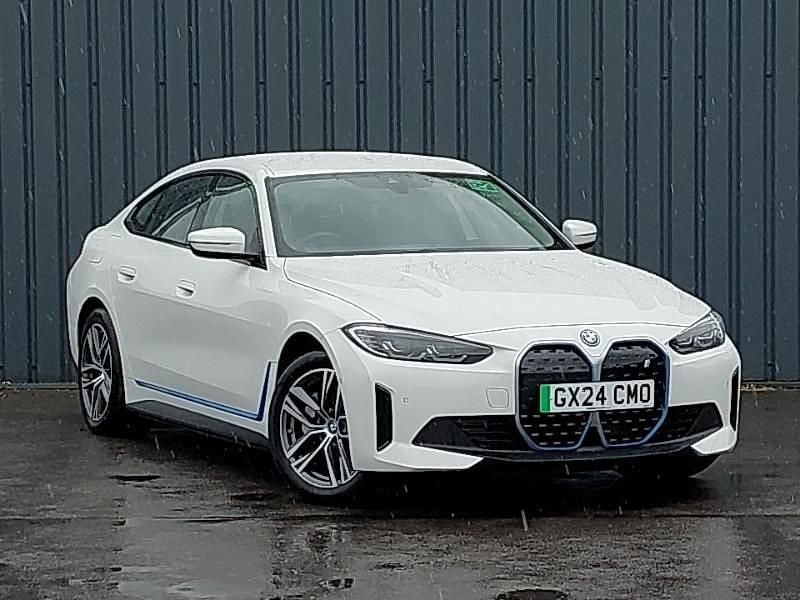 White Used 2024 BMW i4 Sport Line Sedan | £33,298 - Image 1/4