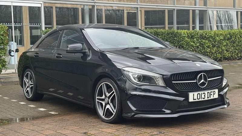 Used Mercedes CLA220 AMG 2013 Black Sedan