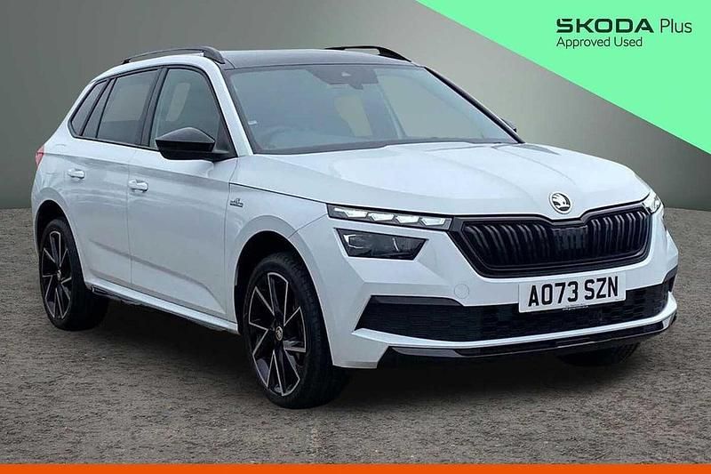 Used Skoda 110 R Monte Carlo 81 HP (59 kW) 2023 Moon white metallic Estate
