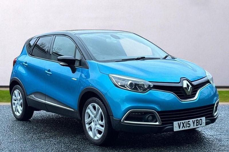 Used Renault Captur Dynamique 90 HP (66 kW) 2015 Blue SUV