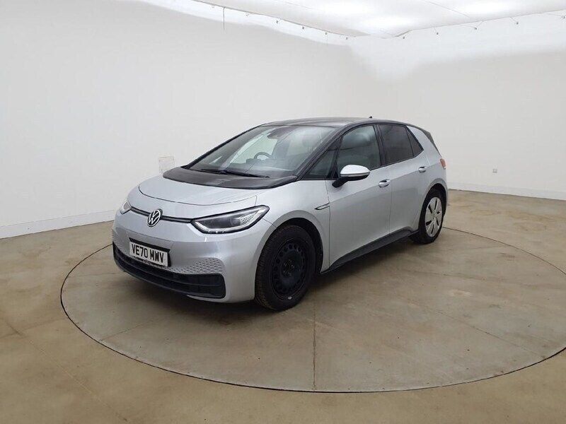 Silver Used 2020 VW ID.3 Pro Performance Hatchback | £12,999 (Fair price) - Image 1/4