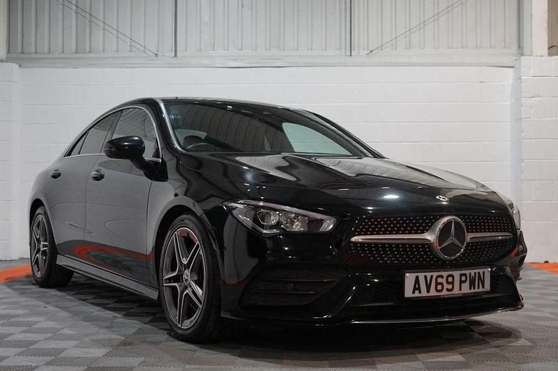 Black Used 2019 Mercedes 220 AMG Line Premium Coupe | £19,299 (Good price) - Image 1/4