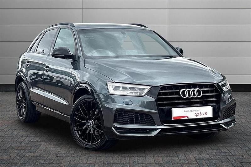 Daytona grey Used 2018 Audi Q3 Black Edition SUV | £16,850 (Good price) - Image 1/4