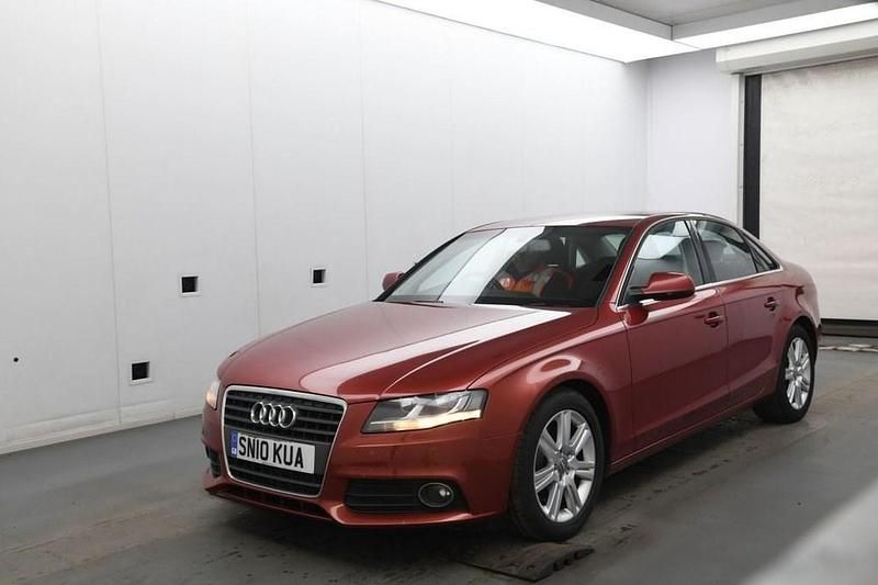 Used Audi A4 Design 136 HP (100 kW) 2010 Red Sedan