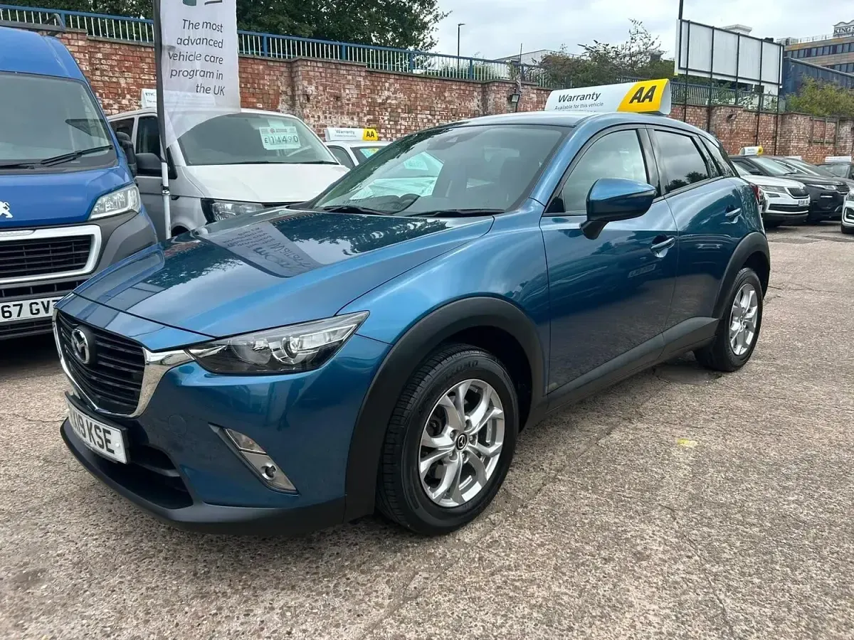 Used Mazda CX-3 150 HP (110 kW) 2019 Blue SUV