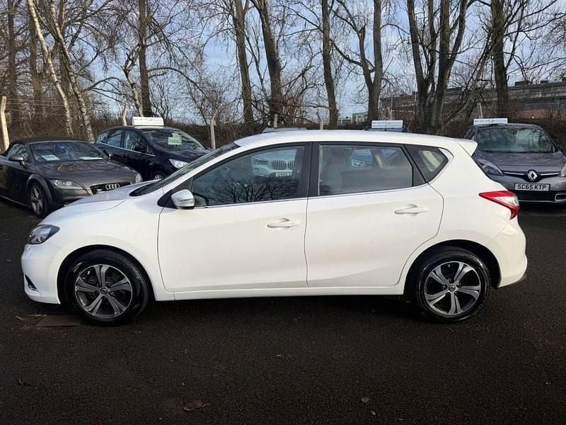 Used Nissan Pulsar Acenta 110 HP (80 kW) 2016 White Hatchback