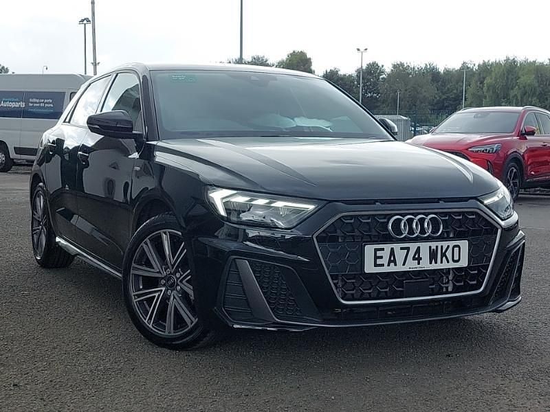 Black Used 2024 Audi A1 S-Line Hatchback | £23,698 (A bit pricey) - Image 1/4