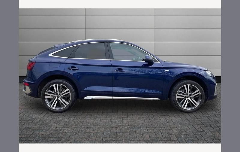 Used Audi Q5 Sportback S-Line 204 HP (150 kW) 2022 Blue SUV