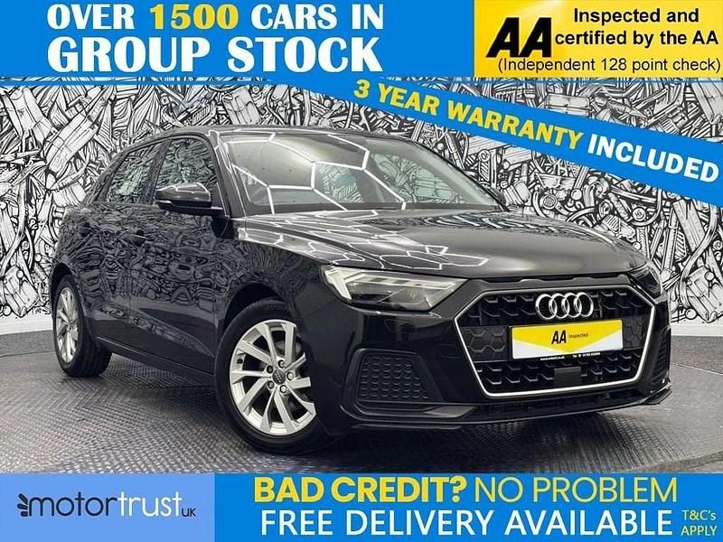 Black Used 2019 Audi A1 Sportback Sport Hatchback | £12,595 (Good price) - Image 1/2