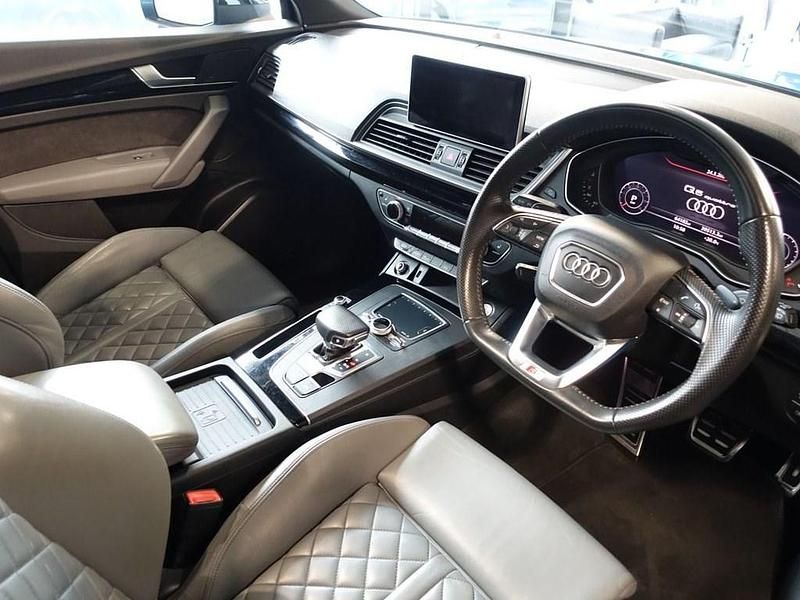 Used Audi Q5 Black Edition 190 HP (139 kW) 2019 Blue SUV